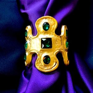 Vintage Kenneth Jay Lane cuff bracelet